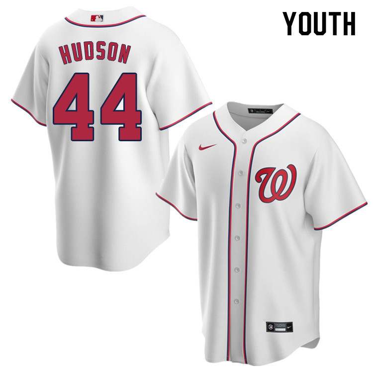 Nike Youth #44 Daniel Hudson Washington Nationals Baseball Jerseys Sale-White